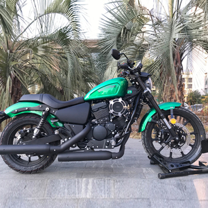 义骑v8雷卡迪复古太子美式重型机车国产哈雷883电喷摩托车可上牌