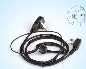 海能讯HINTO对讲机耳机 海能讯W-168 W168对讲机耳挂式耳机耳麦线