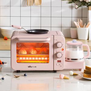 Bear/小熊 DSL-C02B1多士炉家用烤面包机迷你小烤箱煎蛋早餐神器