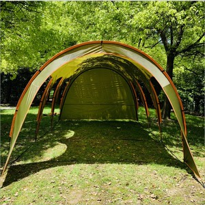 推荐天幕帐篷户外遮阳棚超大移动简易2019年夏季190t玻璃纤维杆