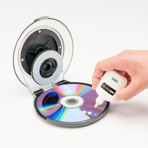sanwa光盘修复器cd碟片修理dvd刮伤划痕修复工具VCD光碟损伤数据恢复机器光盘打磨恢复器