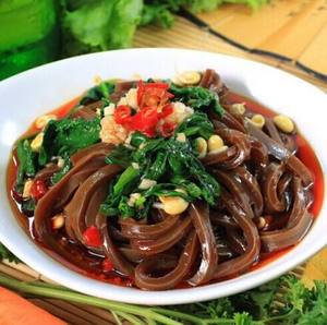 黑凉皮宝鸡岐山王子醋粉面皮西府正宗网红陕西特产320克/包8包