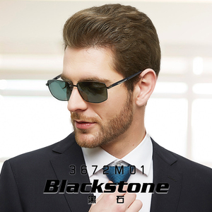 新视野眼镜专营店天猫blackstone黑石男款式偏光太阳镜驾驶镜时尚