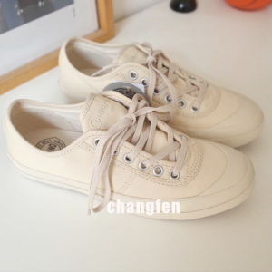 折扣包邮 日本代购 匡威 big c ts slip ox 圆头低帮帆布鞋 女