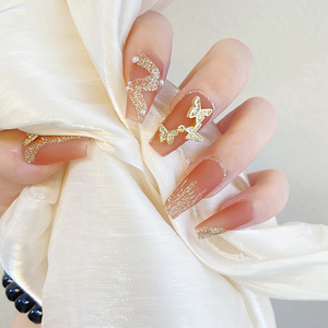 美甲珍珠饰品平底包邮