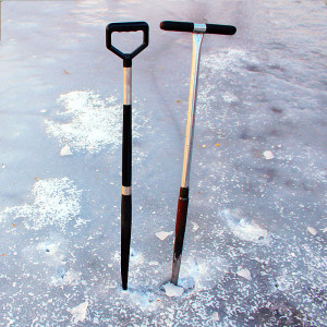 神器冰钏冰钎冰钻大号冰窜子砸冰洞工具冰钓打眼器仁和五金小张75