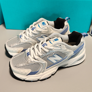 新百伦nb530运动鞋男老爹鞋女钢蓝正品nb跑步鞋春秋透气n字休闲鞋