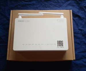 九成新广东广西河北山西电信中兴f650 gpon千兆光纤猫智能网关2.