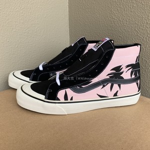 VANS Sk8 Hi 138 SF复古全黑铁丝网高帮滑板鞋VN0A3ZCEUPW黑武士