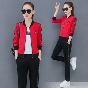 双星运动服2019新款金乐奥女运动休闲套装 休闲运动休闲服装