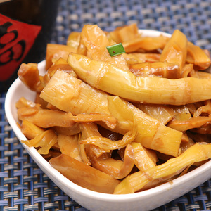 天目山卤笋尖微辣脆爽即食凉菜台州风味泡菜农家竹笋干下饭菜饭点