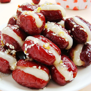 心太软红枣油炸糯米红枣甜点台州特产汤圆手工糕点心早餐饭店小吃