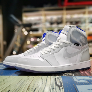 air jordan 1 og aj1白蓝漆皮 渐变幻底 男女神篮球鞋 ck6637-104