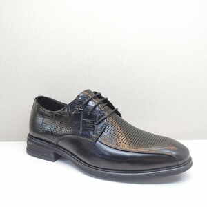 佰纳皮鞋男真皮