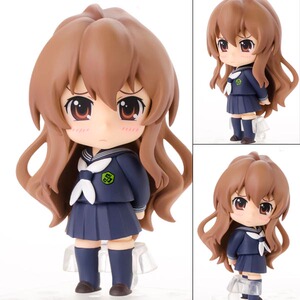 日版gsc龙与虎逢坂大河82掌中老虎 粘土人q版手办 校服 水手服限