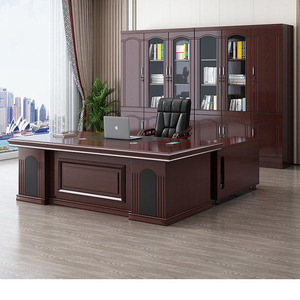 办公桌单人大班台老板桌经理总裁桌主管桌组合家具工作台书房书桌