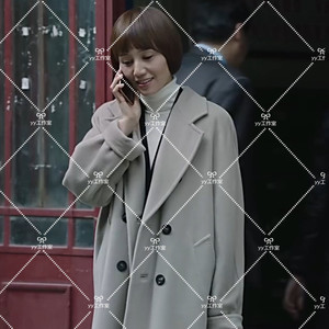 yy法国 maxmara 袁泉明星同款双排扣宽松大衣秋冬经典款101801
