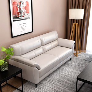 皮革沙发客厅小户型经济型