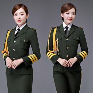 军装礼服女