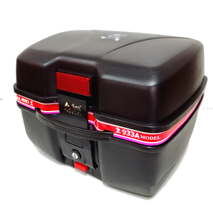 爱得乐933a 摩托车踏板车尾箱后备箱 快拆式 中号 可装下一个全盔