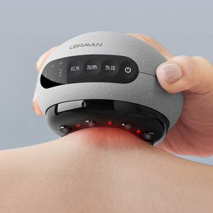 小米电动刮痧仪器疏通经络拔罐工具加热仪家用热敷全身按摩仪神器