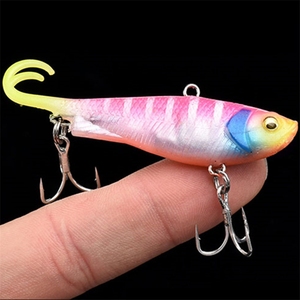 软尾vib路亚饵包铅头钩鱼型软体远投钓翘嘴鳜桂鱼专用vlb路亚假饵