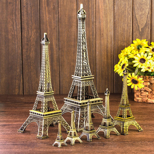 巴黎埃菲尔铁塔摆件模型家居客厅创意生日礼物酒柜艾菲尔小装饰品