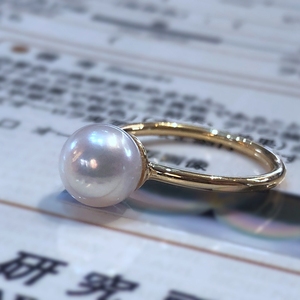 阿古屋珍珠戒指