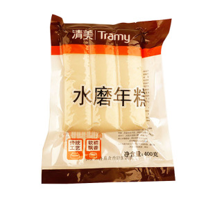 水磨年糕袋装上海清美食品绿色美味优质糯米营养健康速食加热