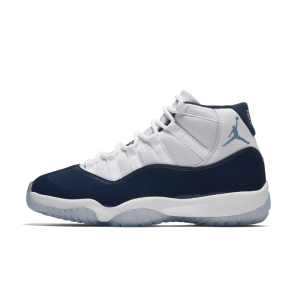 nike air jordan 11  aj11男子北卡蓝高帮实战篮球鞋 378037-123