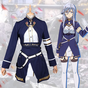 印之心86-不存在的战区女主蕾娜cos服芙拉迪蕾娜·米利杰军装制服