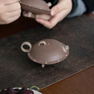 青及 飞碟紫砂壶 创意茶壶茶礼UFO小容量泡茶器实用器
