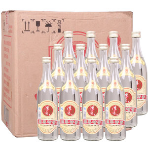 52度江西浮云光瓶老莲花瓶 整箱装500ml*12瓶 绵柔特香特价包邮