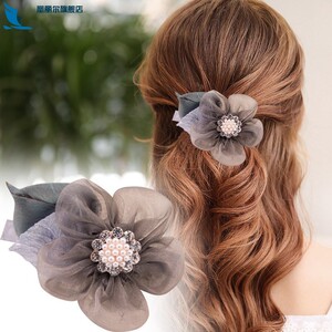 中年女士头花