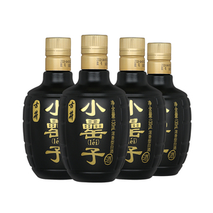 1919酒类直供 古井贡酒古井小罍子42度130ml*4瓶浓香型白酒