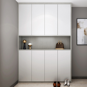 索菲亚 定制鞋柜简约现代门厅柜定制入户玄关柜鞋柜家用门口满墙