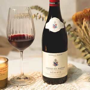 6月底发 法国罗纳河谷佩兰家族歌海娜西拉干红葡萄酒rhone valley