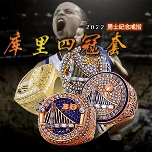 nba金州勇士队2022年库里2018杜兰特总冠军戒指收藏纪念定制指环