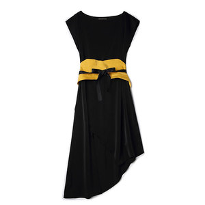 罗家rmojul 2019夏装女装新款 优雅一字…新