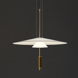 丹麦设计师北欧客厅卧室现代简约圆形飞碟伞形后现代艺术餐厅吊灯