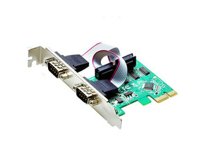 PCI-E串口卡pcie转串口 RS232接口工控扩展卡PCI-E 232卡双串口卡