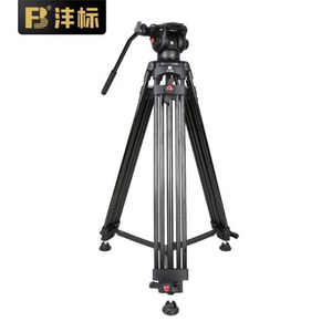 沣标（FB） 微单反相机广播级摄影机摄像机支架专业摄录机三脚架带液压阻尼云台套装 （FB-VSA18）