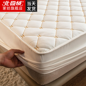 磨毛床笠单件冬季加厚夹棉床罩床套席梦思床垫保护罩防尘套罩床单