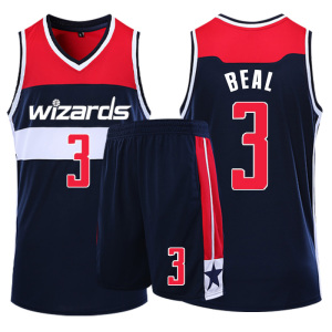 奇才队球衣比尔3号沃尔2号男女成人儿童比赛球服定制球服套装