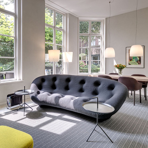 设计师圆弧形沙发个性创意半圆型店铺用大堂会客厅休闲服装店组合