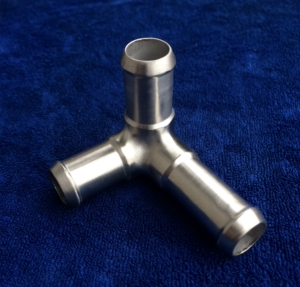 5进气支管废气管三通接头不锈钢