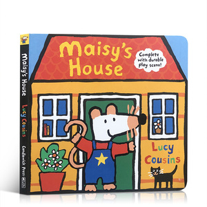 英文原版 maisys house 梅西的房子小鼠波波系列 0-3-6岁儿童英语
