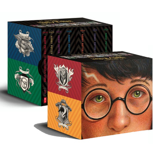 二十周年纪念版哈利波特系列1-7册 Harry Potter Books JK罗琳 魔法石 布莱恩瑟兹尼克 魔幻趣味英语原著小说珍藏书