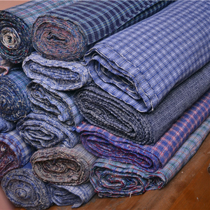 一手货源老上海全棉老粗布手织布土布老布手工布料-加宽加厚清爽