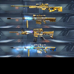 cf手游枪战王者永久王者之魄珍藏王者之怒之力冰霜奇迹皮肤钻石